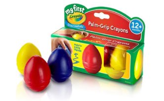 Crayola palm grip crayons