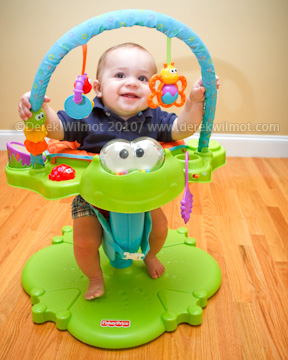 fisher price space saver bouncer