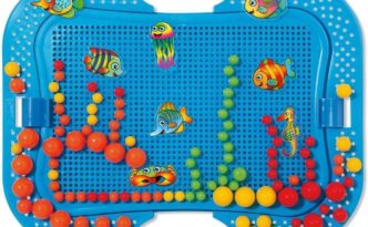International Playthings toy, pegboard for kids